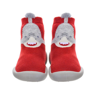 Silicone Non-Slip Toddler First Walking Shoe Socks